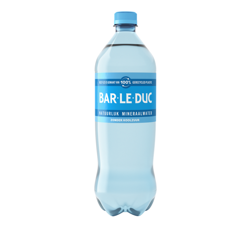 Plat fles 1 L